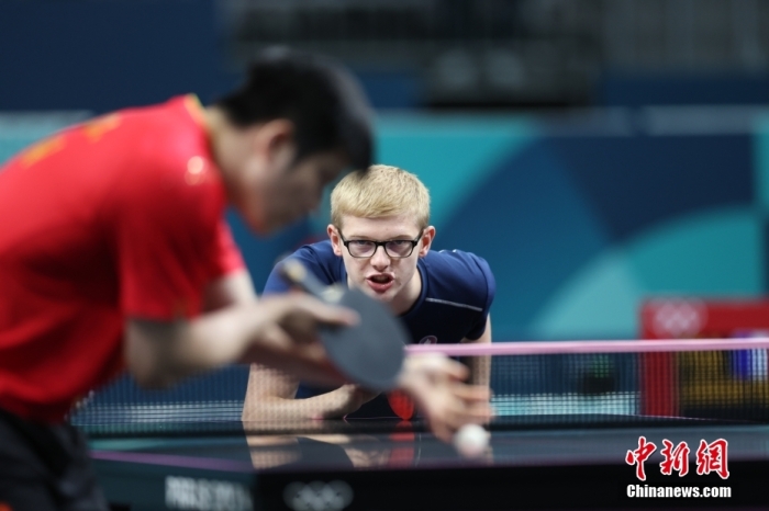 巴黎奥运男乒半决赛中国队横扫东道主法国队晋