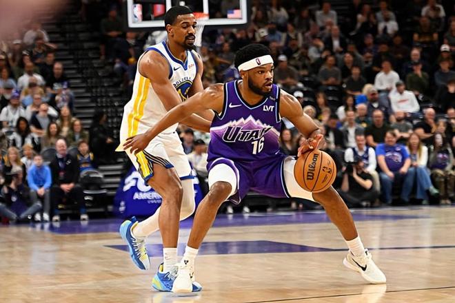 爵士险胜勇士 哈克利斯16+6助助球队逆转