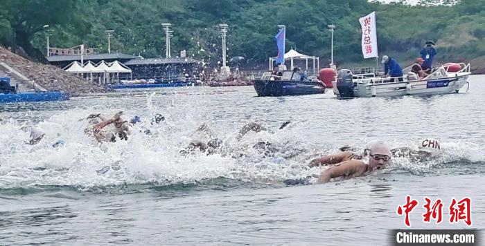 韵味杭州2023全国马拉松游泳冠军赛在杭州淳安正
