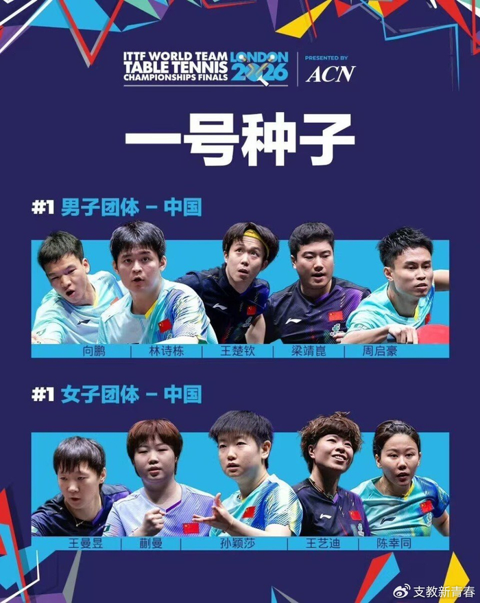 国乒男队伤病潮冲击卫冕之路 王楚钦扛起团队重